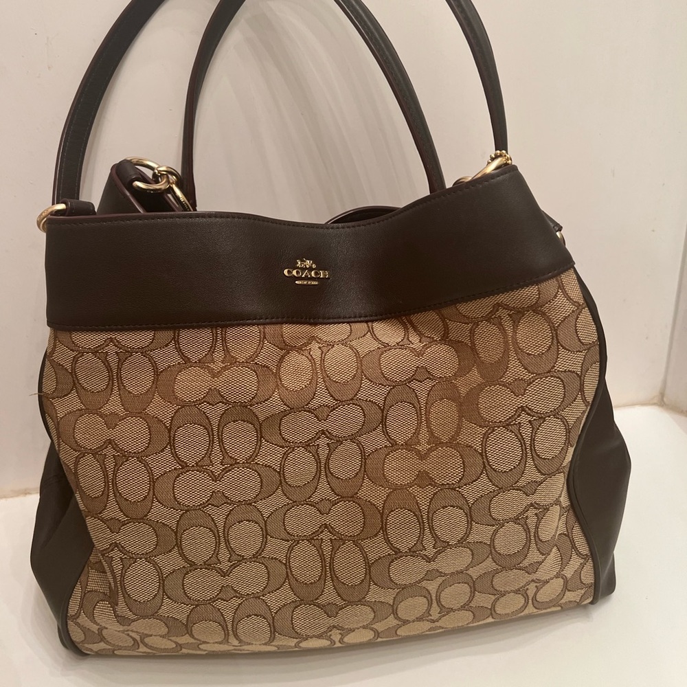 Monogram Coach Purse